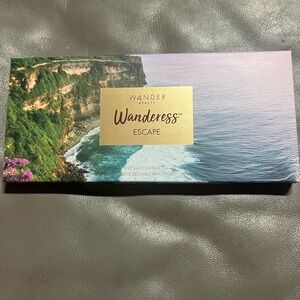 Wander Palette with Teal, Gold, Brown, Pink, Peach Shades